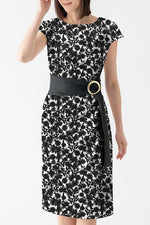 Silky: Silk-Like Monomer Galette T-Shirt With Sash