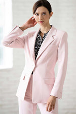 Pink Long Mannish Jacket