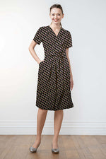 Reproduction / Long Length: Purple Yacht Marilyn Dress