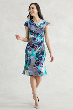 Water Flower Gather Dress