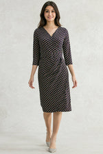 Purple Yacht Asymmetric Dress