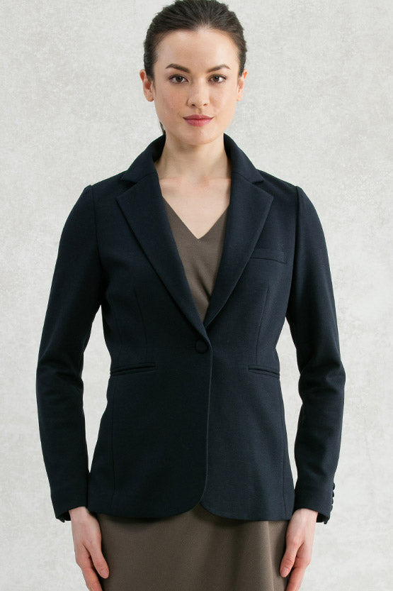 Khaki Long Tailored Jacket