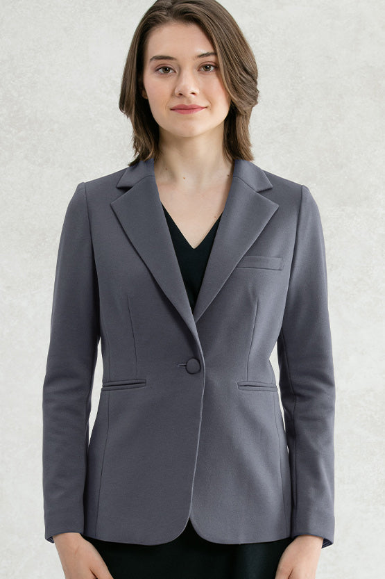 Khaki Long Tailored Jacket
