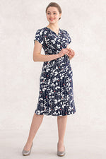 Japanese Pattern: Azami Goldfish Gathered Dress