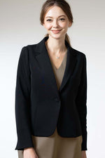 Space Material: Black Space Tailored Jacket
