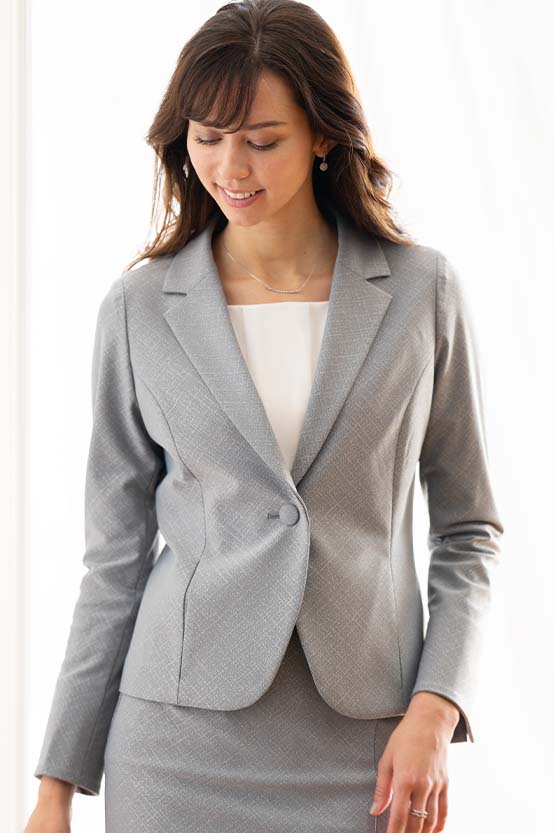 Stretch Jacquard: Gregio Tailored Jacket