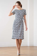 Restock: White Trump Geo Daily Dress