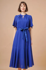 Stretch Chiffon: Long Mermaid Dress