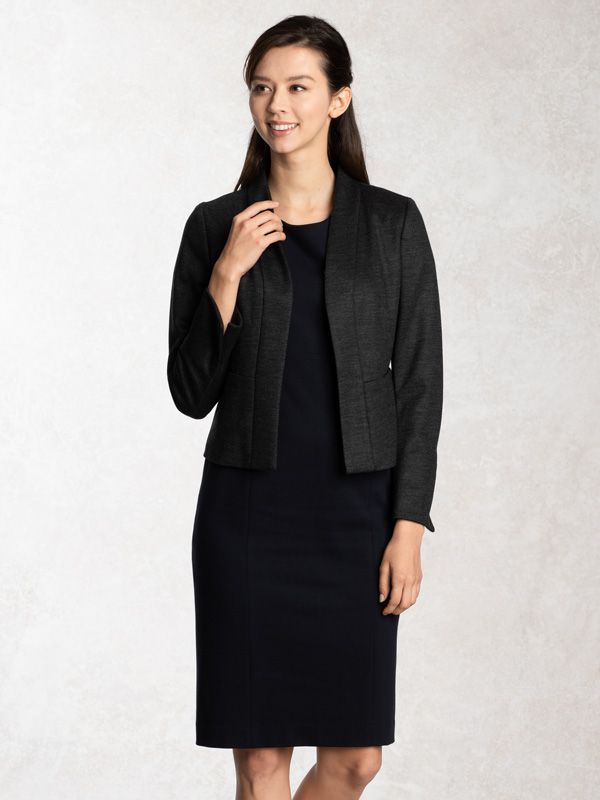 Setup: Charcoal Gray Bolero Jacket