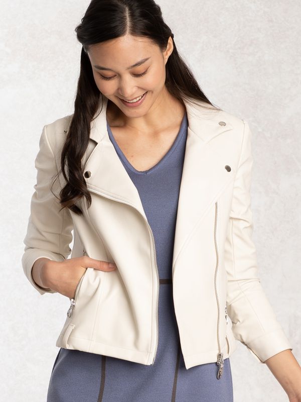 Ivory Stretch Riders Jacket