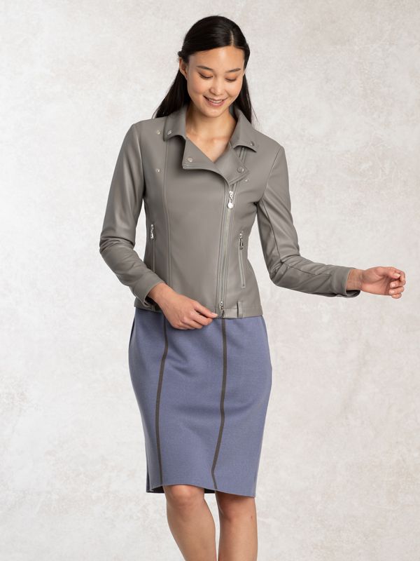 Gray Stretch Riders Jacket