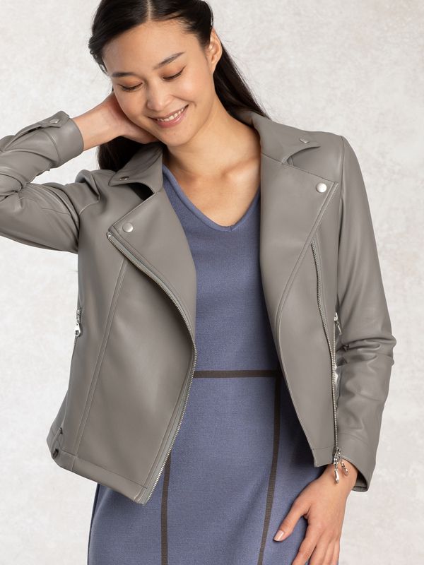 Gray Stretch Riders Jacket