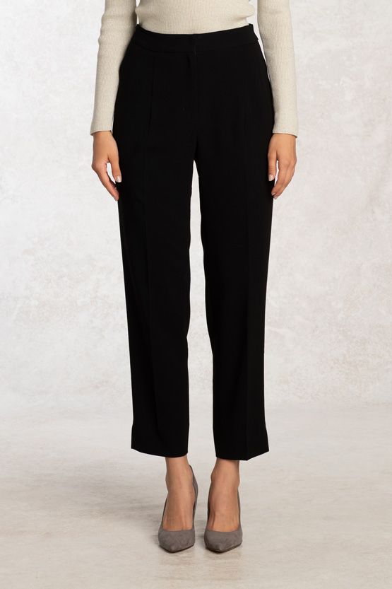 Setup: Black Tucked Pants