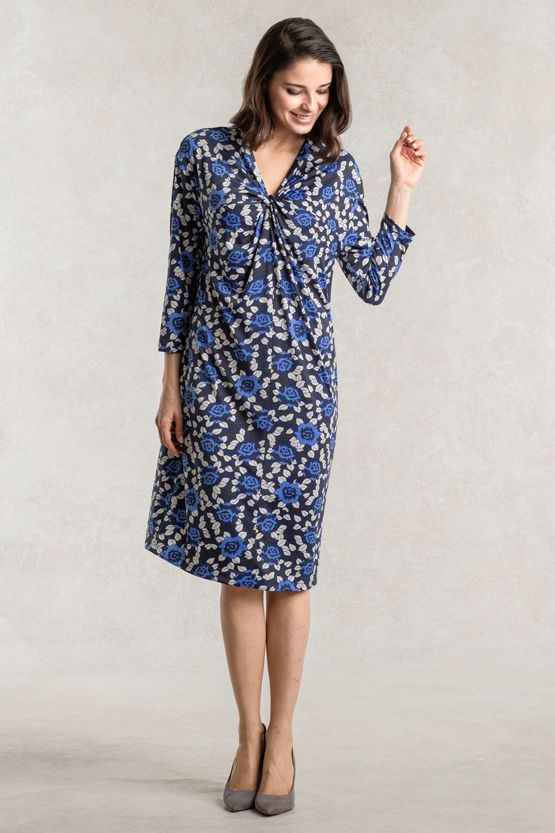 Moonlight Neck Twist Dress