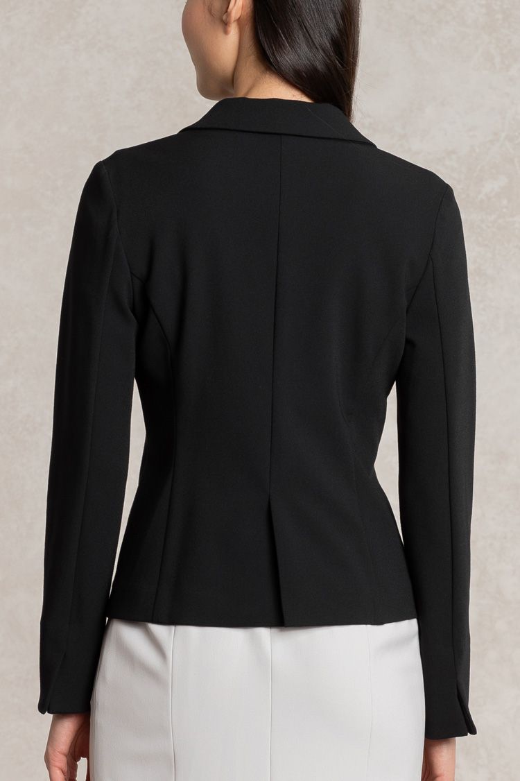 All-Season / No Lining: Black Tailored Jacket