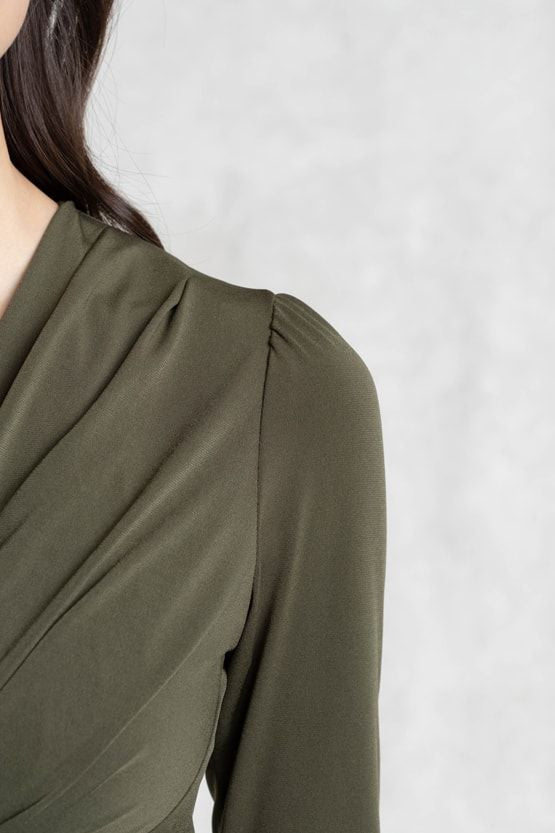 Khaki Venus Dress