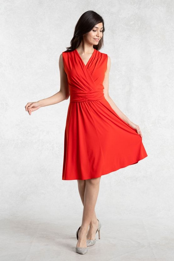 Orange Marilyn Dress