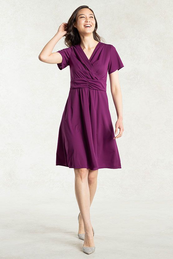 Grape Marilyn Dress