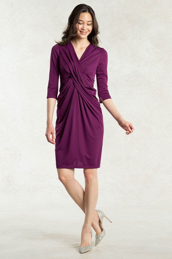 Grape Venus Dress