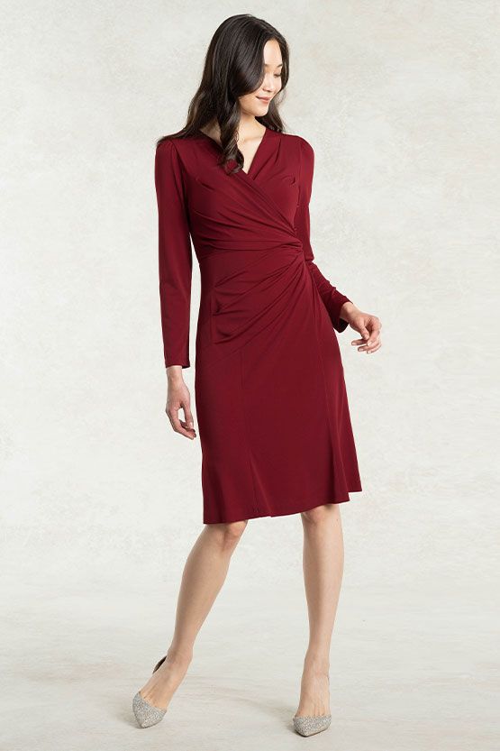 Restock!: Red Gathered Dress