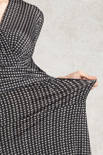 Black Beans Cache-Coeur Dress
