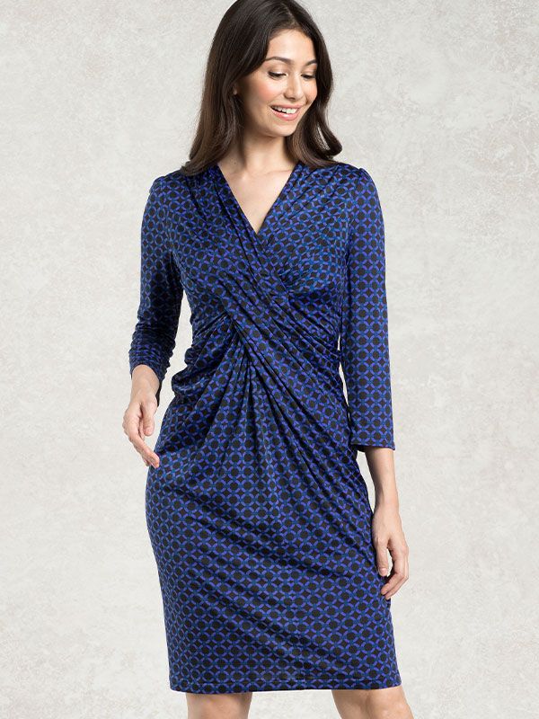 Blue Circle Venus Dress