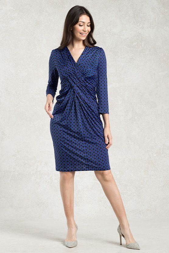 Blue Circle Venus Dress