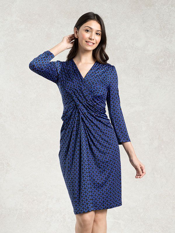 Blue Circle Venus Dress