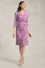 Lilac Harvest Gather Dress