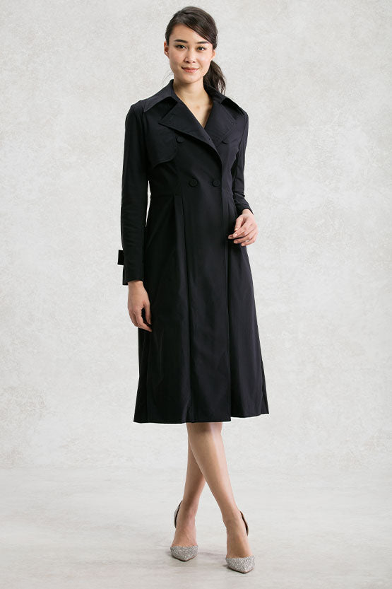Navy Trench Coat