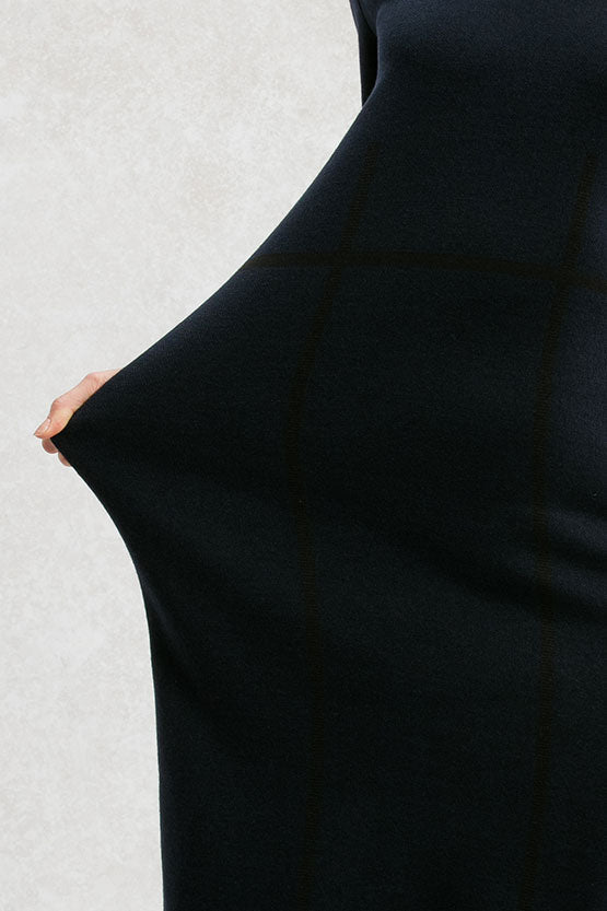 Washable Knit: Navy Knit Dress