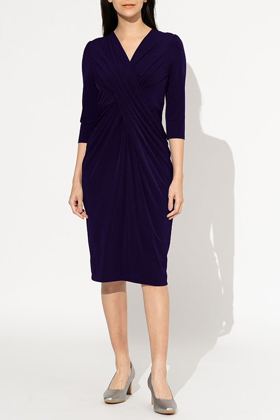 Long Length: Navy Venus Dress