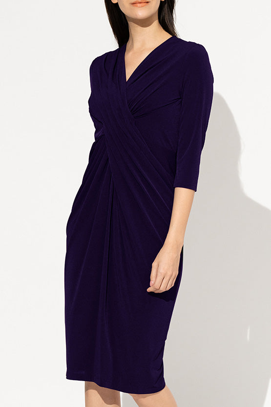 Long Length: Navy Venus Dress