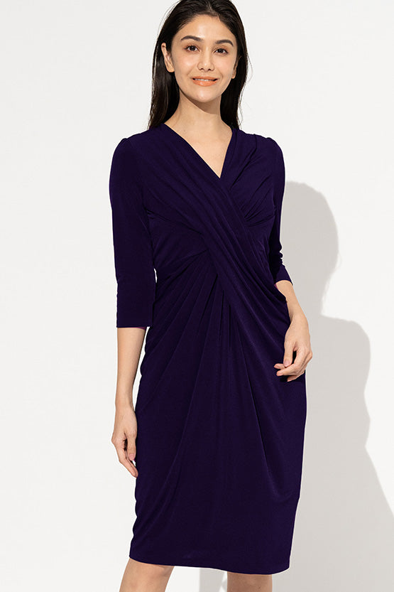 Long Length: Navy Venus Dress