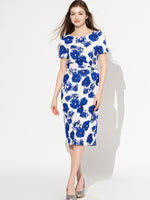 Blue Flower Daily Dress