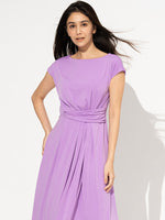 Lavender A-Line Dress For Actresses