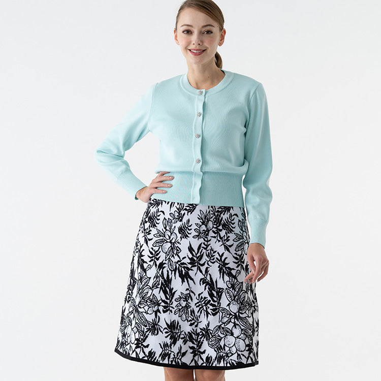 Create a flattering silhouette with a cardigan