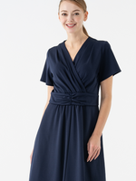 Body Shape Correction: Navy Marilyn Dress
