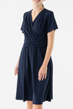 Body Shape Correction: Navy Marilyn Dress