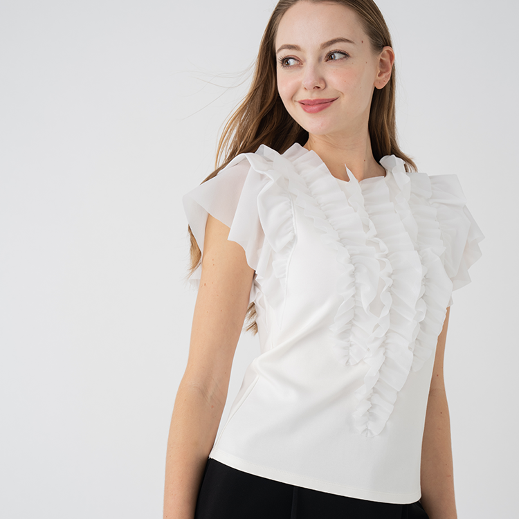 Attention-grabbing frill design