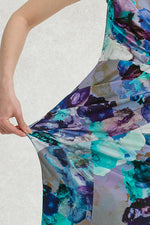 Water Flower Gather Dress