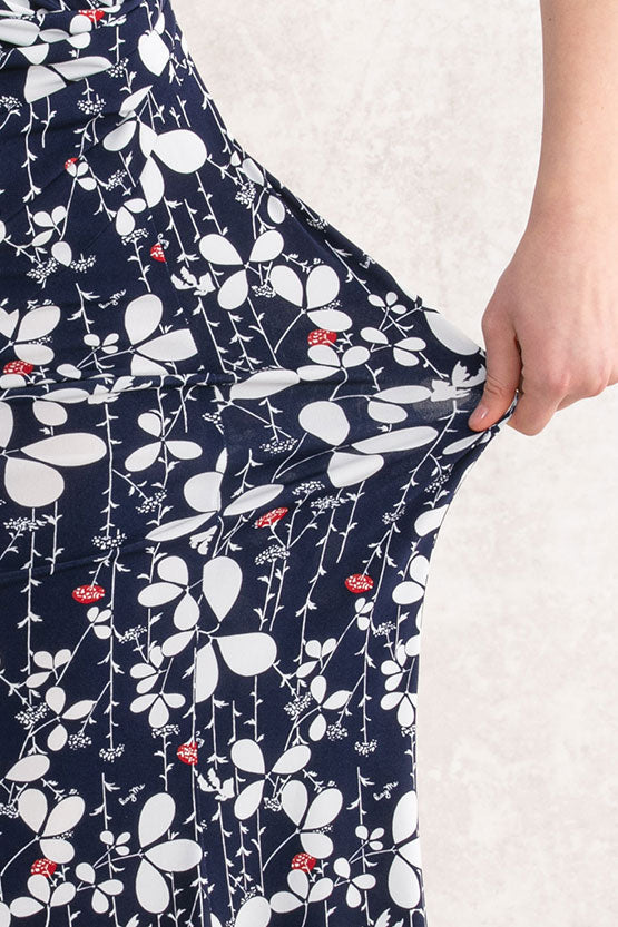 Japanese Pattern: Azami Goldfish Gathered Dress