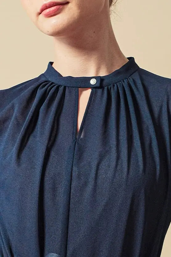 Stretch Chiffon: Long Mermaid Dress