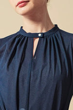Stretch Chiffon: Long Mermaid Dress