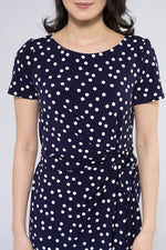Velvet Lavender Asymmetrical Dress