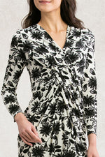 Black Gerbera Venus Dress