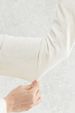 White Crew-Neck Jacket