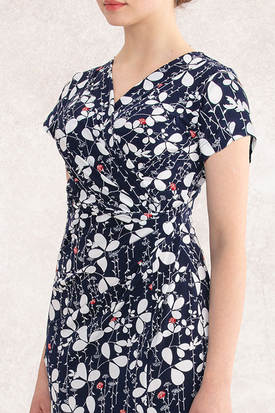 Japanese Pattern: Azami Goldfish Gathered Dress