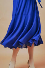 Stretch Chiffon: Long Mermaid Dress