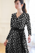 Find Cats Cache-Coeur Ribbon Dress (with Anti-Static Petticoat)